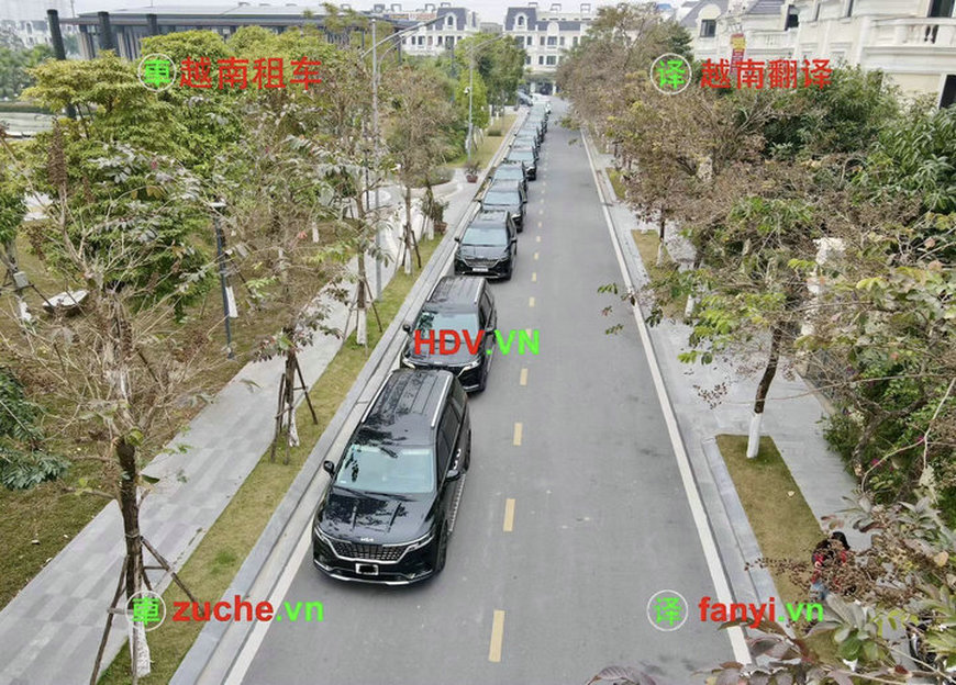 提供商务车租赁的胡志明市租车公司电话和微信