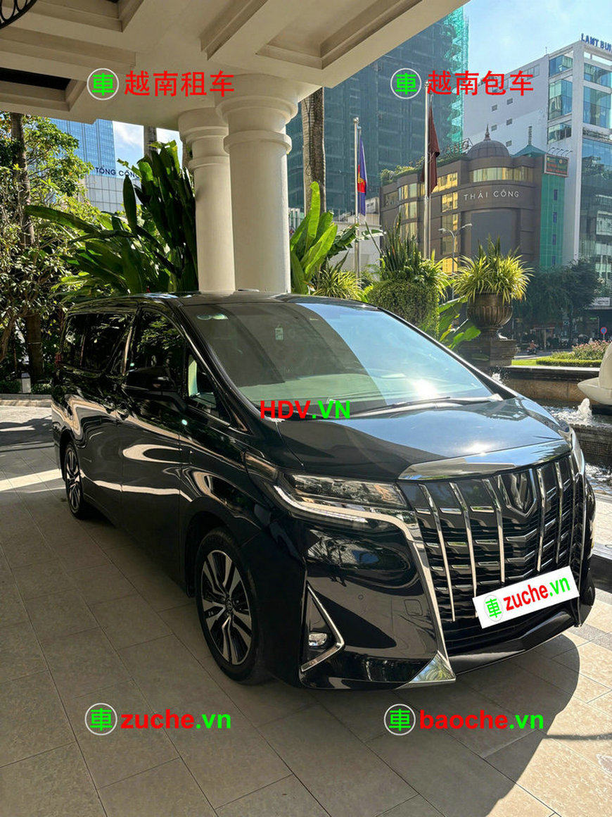 胡志明租赁埃尔法带司机多少钱一天？